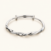 Ladies Adjustable Bracelet with Twisted Design