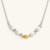 Necklace for Women with Fish Pendant