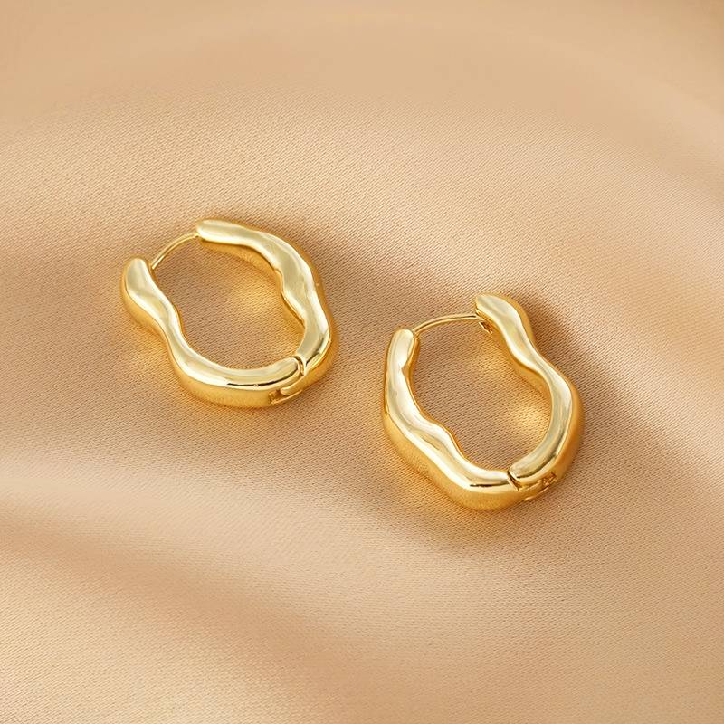 Irregular Hoop Earrings