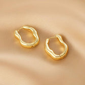 Irregular Hoop Earrings