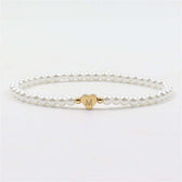 Heart Bracelet with Engraved Initials