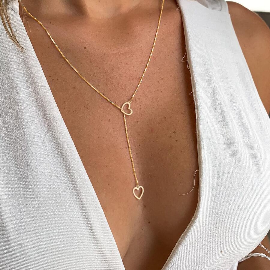Heart Drop Necklace