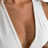 Heart Drop Necklace