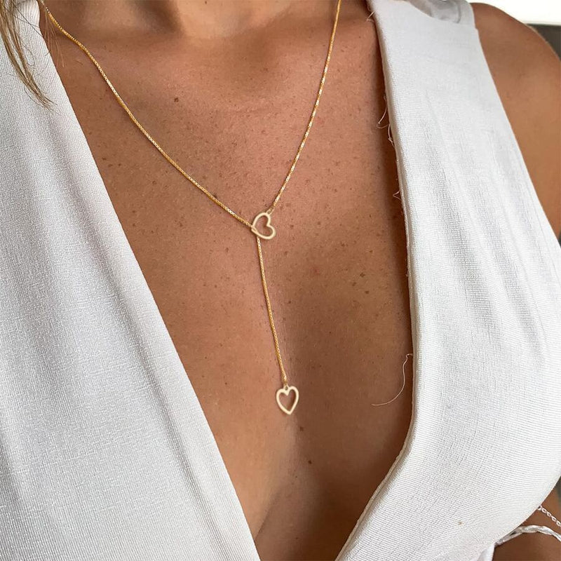 Heart Drop Necklace