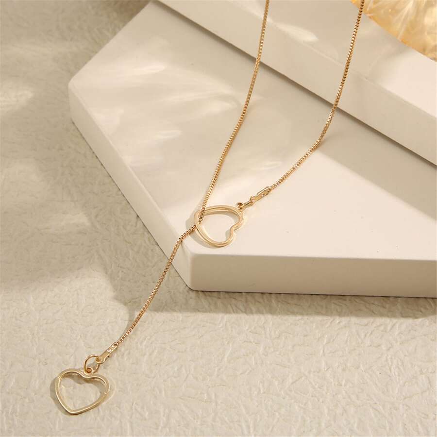 Heart Drop Necklace