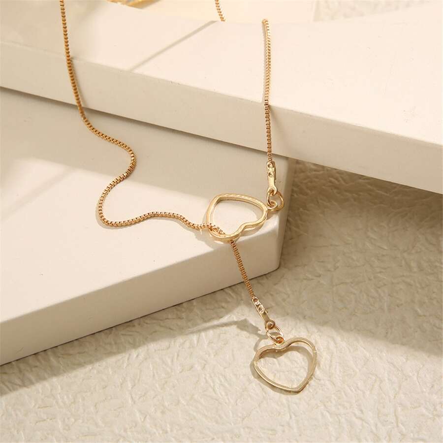 Heart Drop Necklace