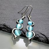 Women’s Drop Earrings with Lengthened Pendant Design