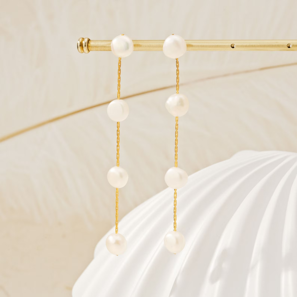 Long Drop Earrings