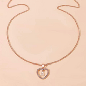Initial Heart Necklace
