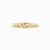 Mother and Daughter Link Ring