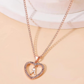 Initial Heart Necklace