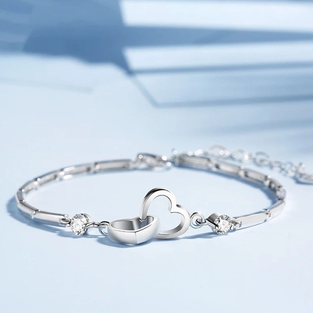 Adjustable Heart Bracelet for Women