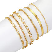 Paige Set of 6 Layered Bracelets