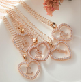 Initial Heart Necklace