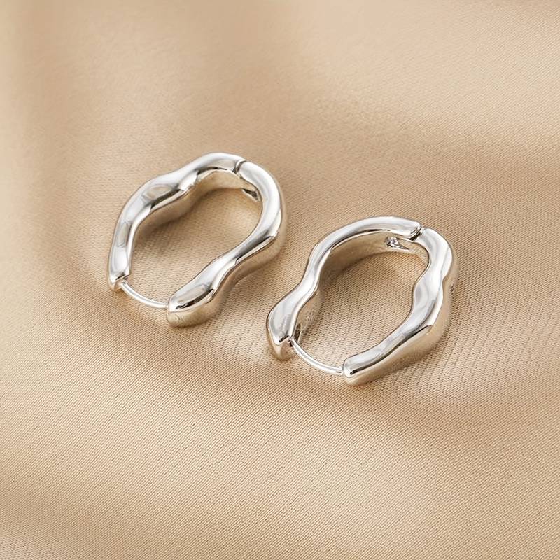 Irregular Hoop Earrings