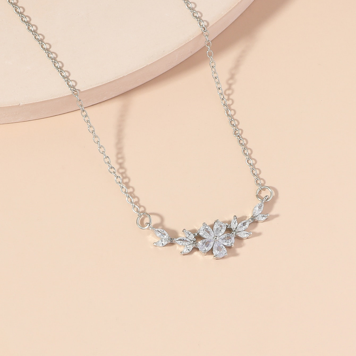 Flower Charm Necklace