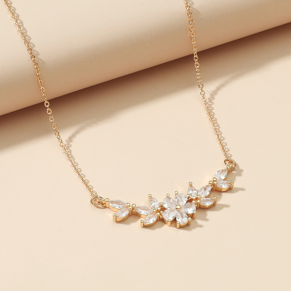 Flower Charm Necklace