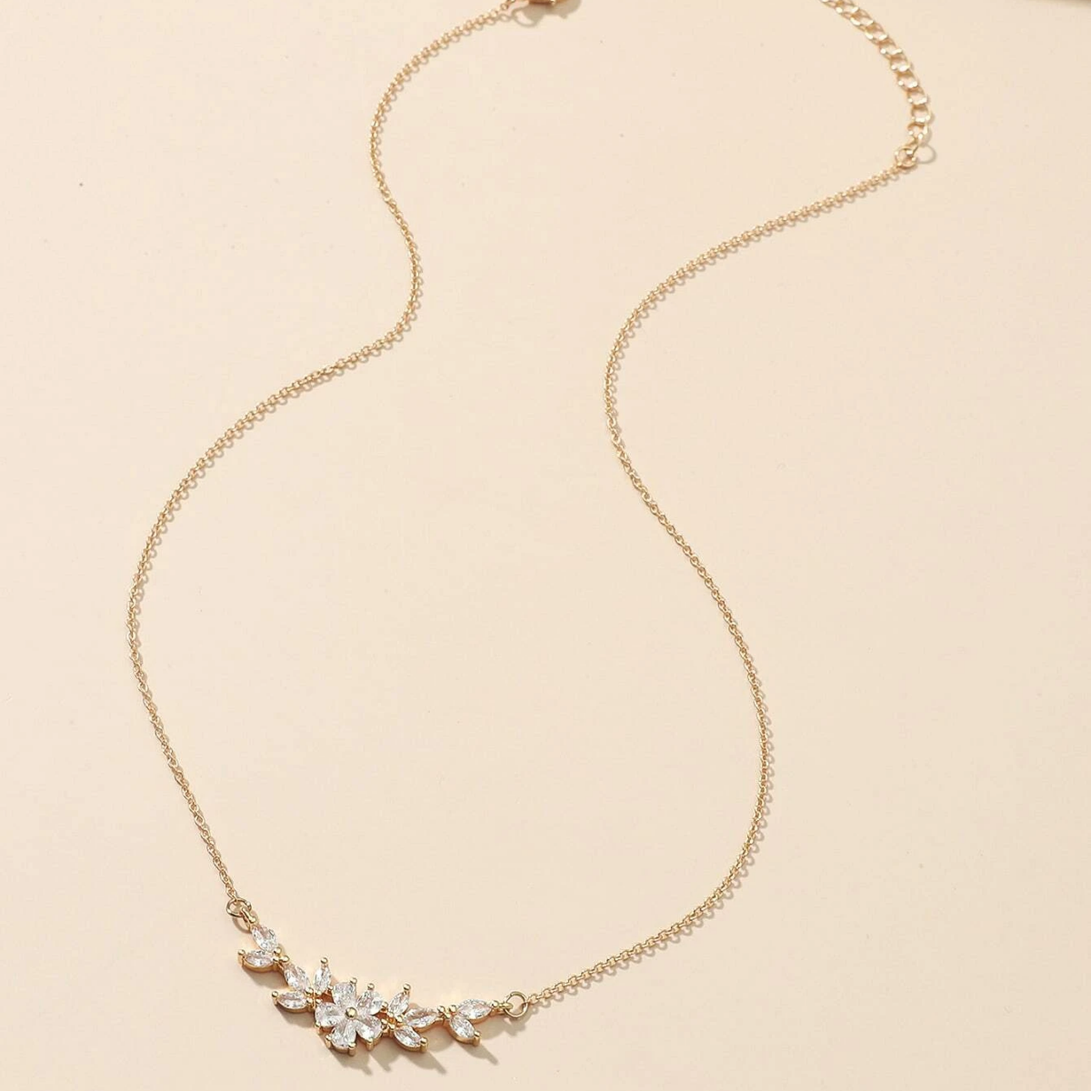 Flower Charm Necklace