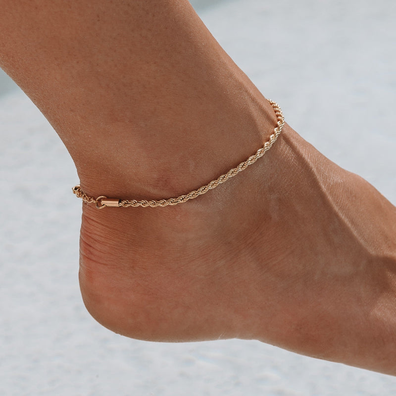 Calla Cord Anklet