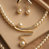 Women's 2-Piece Jewelry Set with Necklace and Earrings