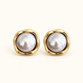 Women's Vintage Earrings with Round Jewelry Features