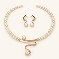 Women's 2-Piece Jewelry Set with Necklace and Earrings