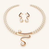 Women's 2-Piece Jewelry Set with Necklace and Earrings
