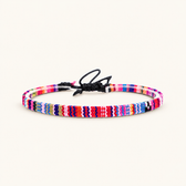 Women's Adjustable Anklet with Braided Cord Style