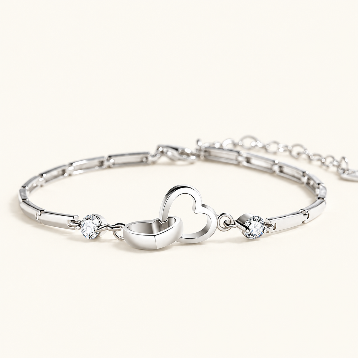Adjustable Heart Bracelet for Women