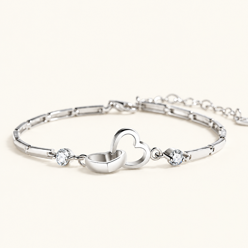 Adjustable Heart Bracelet for Women