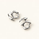 Women's Abstract Earrings in Unique Shape - Pair