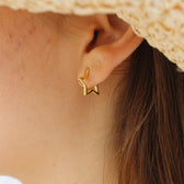 Huggie Star Earrings