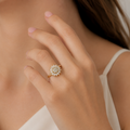 Solaya Sunflower Ring