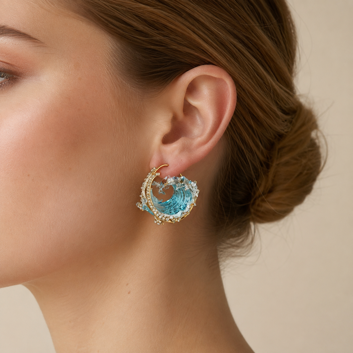 Monica Ocean-Inspired Earrings
