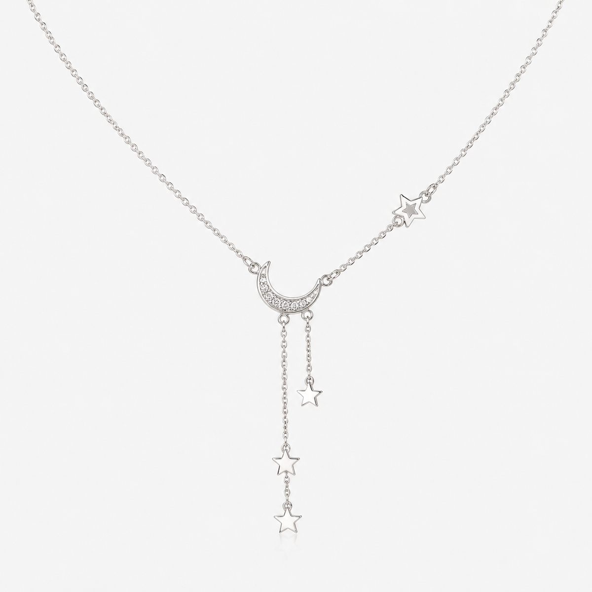 Lunara Moon and Stars Necklace