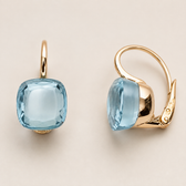 Manon Vintage Blue Earrings