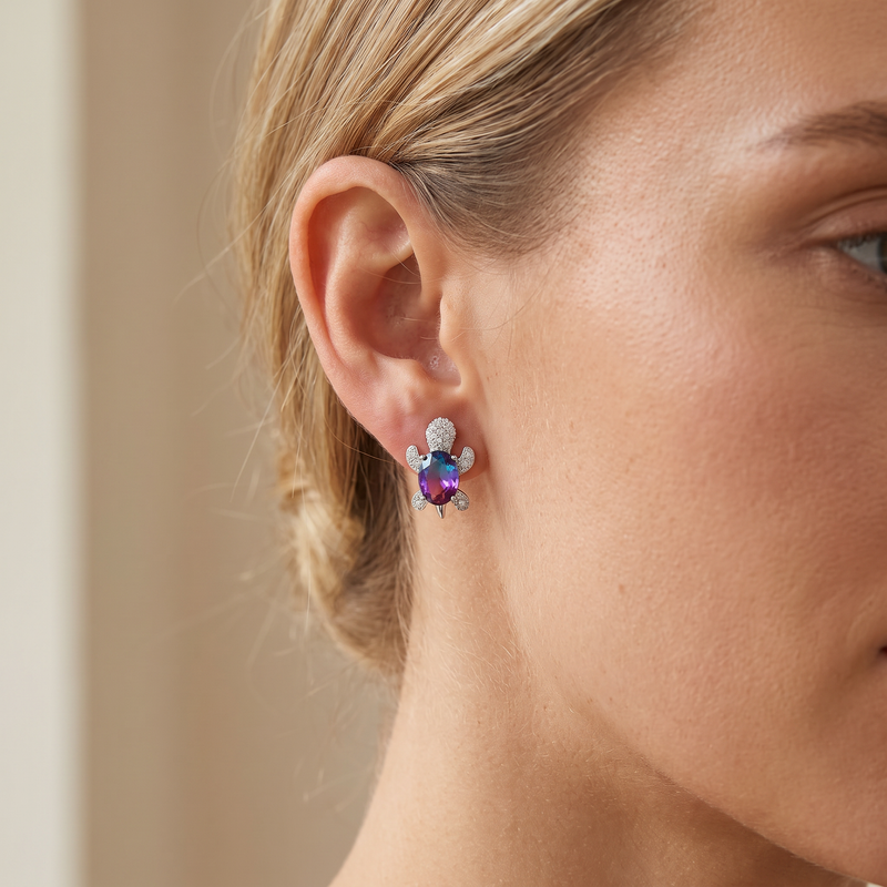 Talia Sea Turtle Earrings