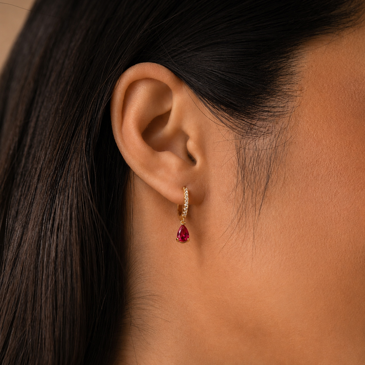 Huggie Hoop Earrings