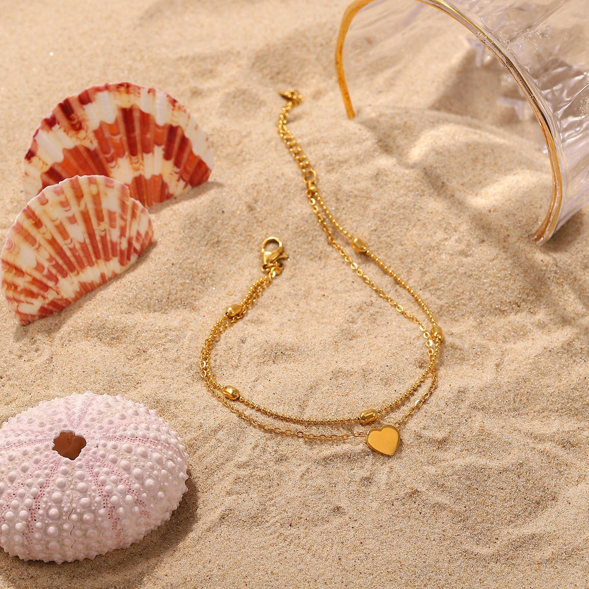 Rowena Layered Anklet