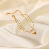 Rowena Layered Anklet