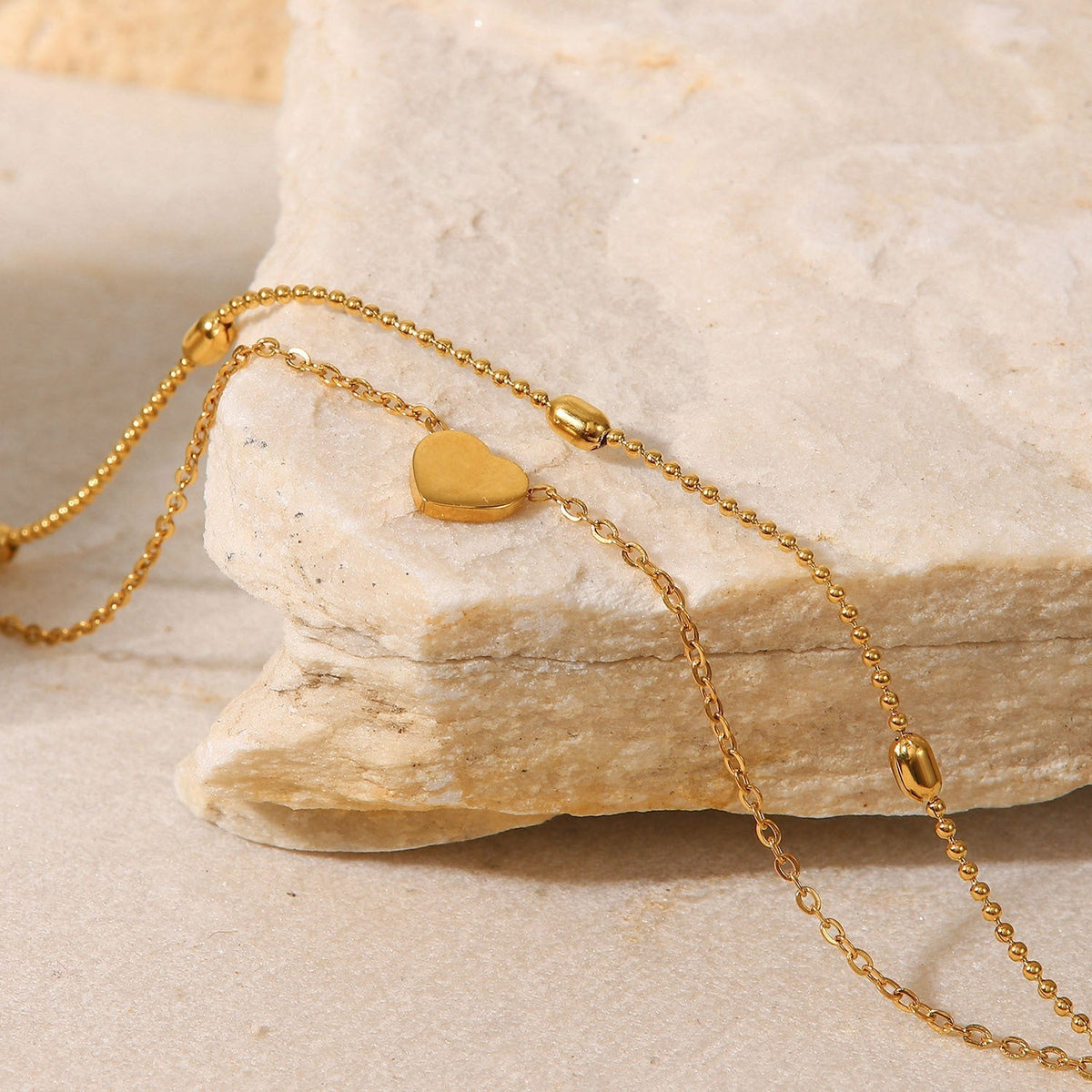 Rowena Layered Anklet