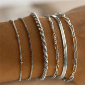 Paige Set of 6 Layered Bracelets
