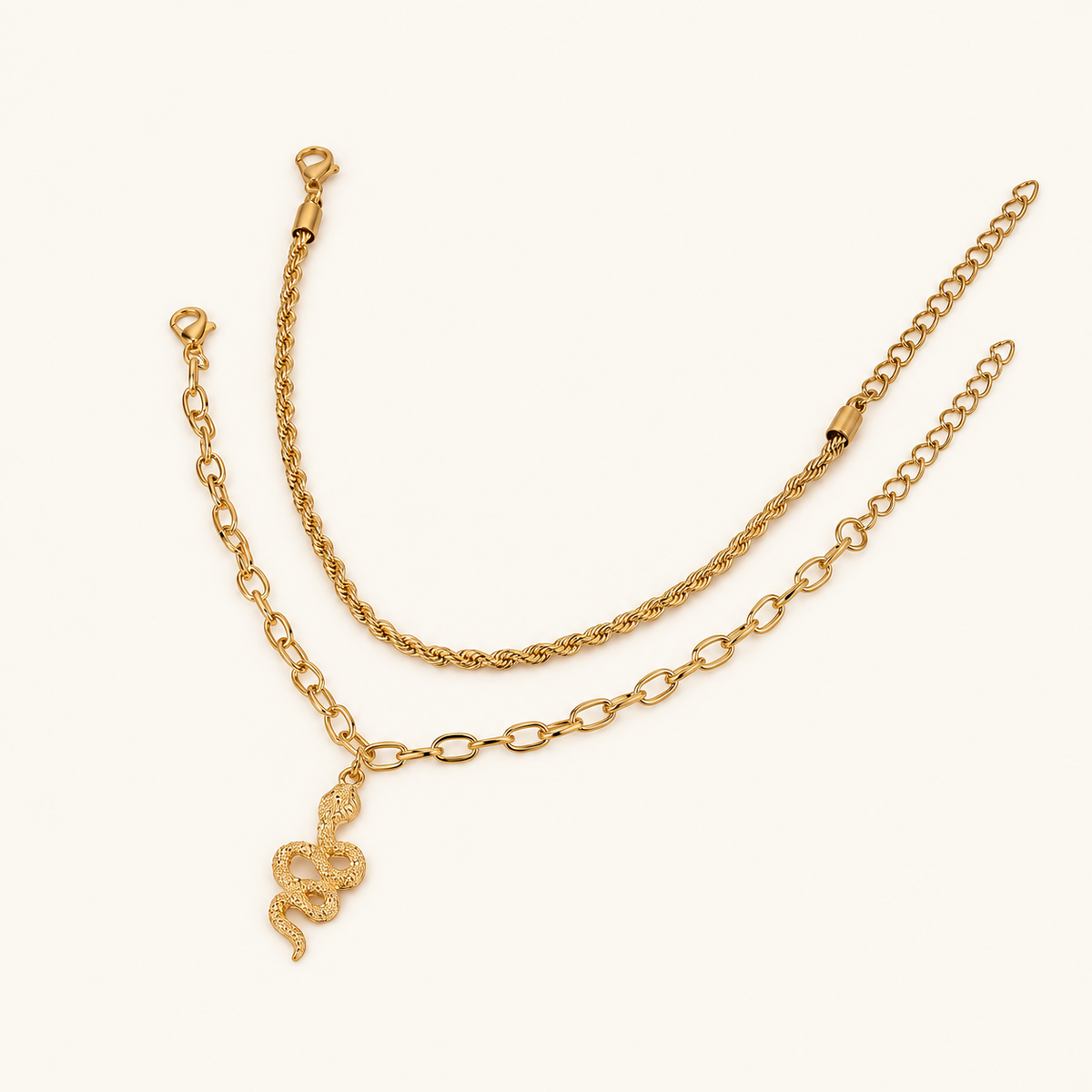 Adjustable Snake Design Anklet for Women