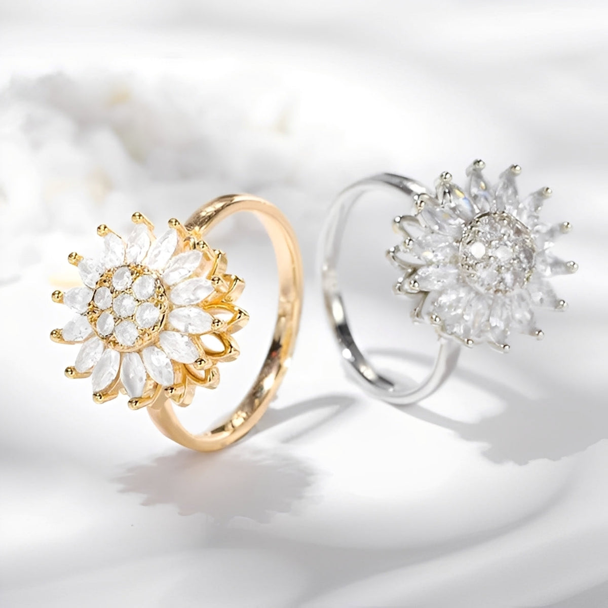 Solaya Sunflower Ring