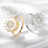 Solaya Sunflower Ring
