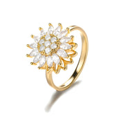 Solaya Sunflower Ring