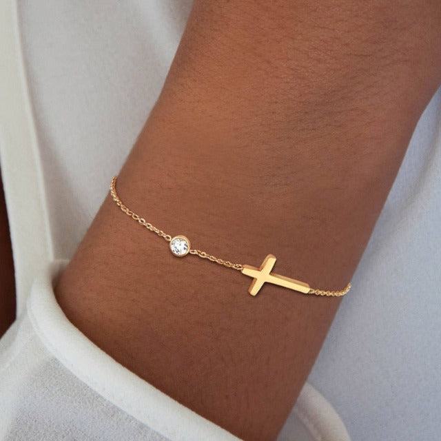 Althea Cross Bracelet