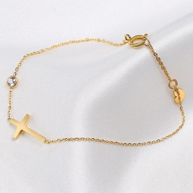 Althea Cross Bracelet