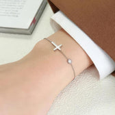 Althea Cross Bracelet