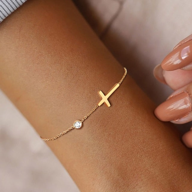 Althea Cross Bracelet